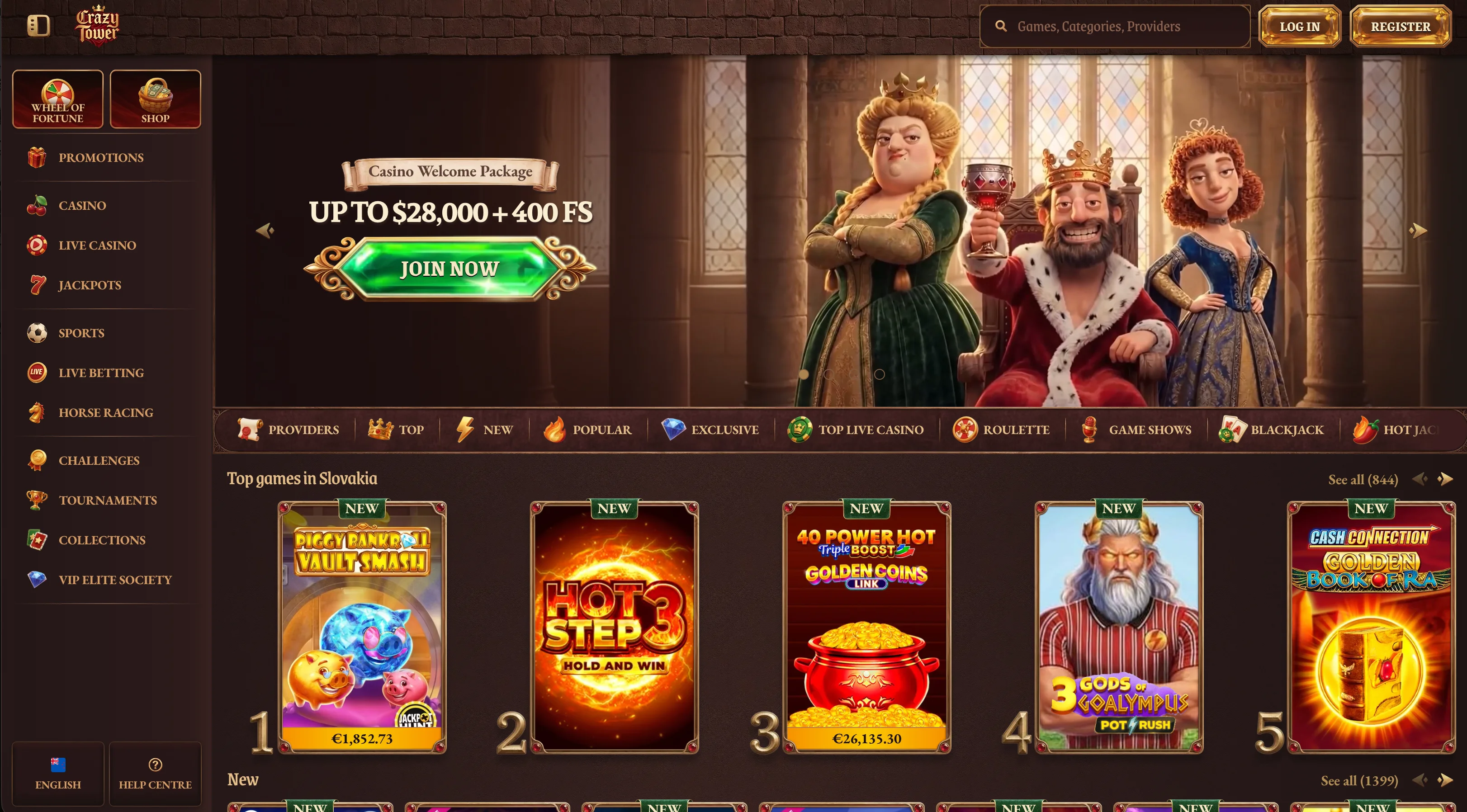 Crazytower Casino